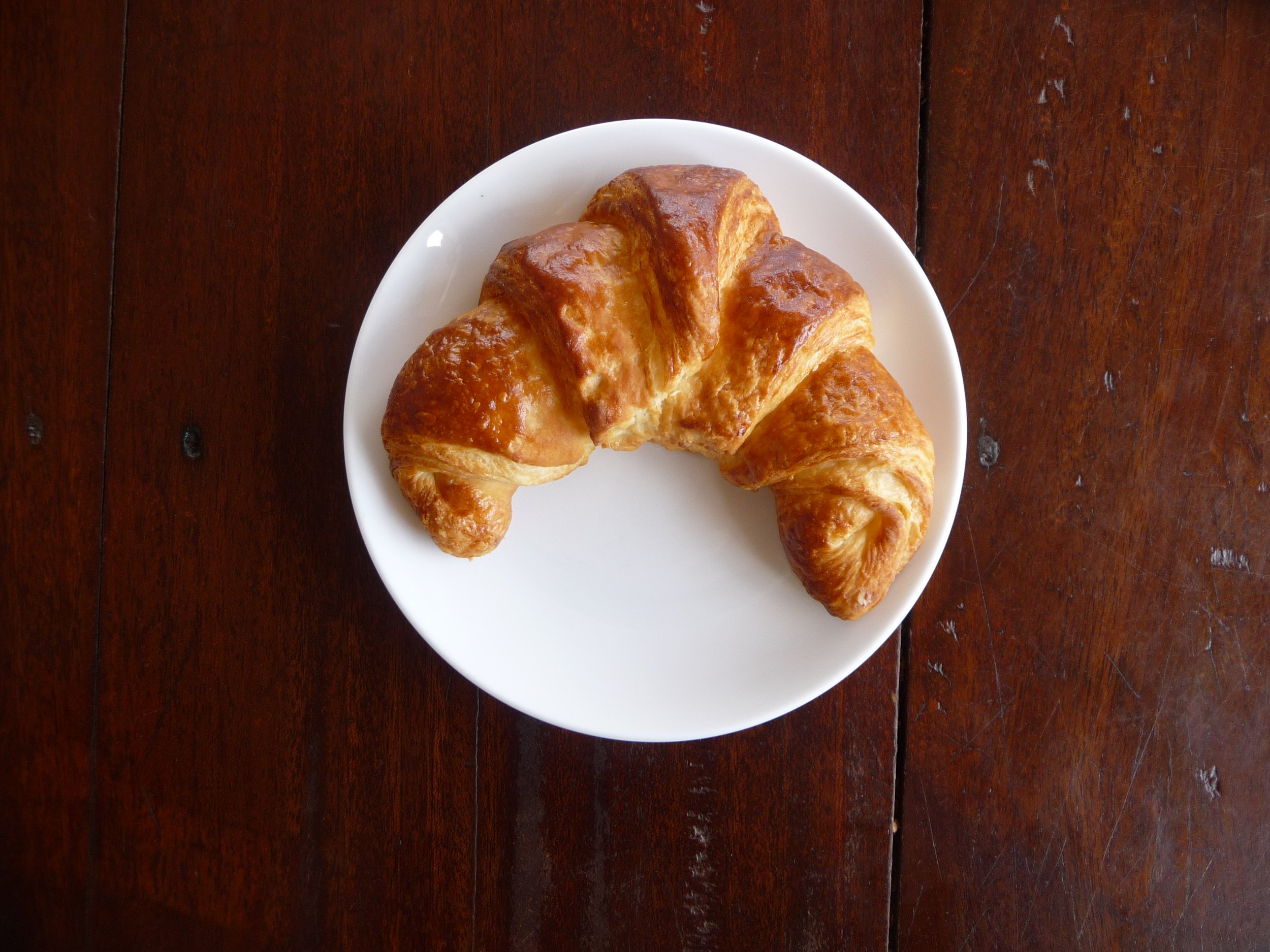 Butter croissant - $1,50