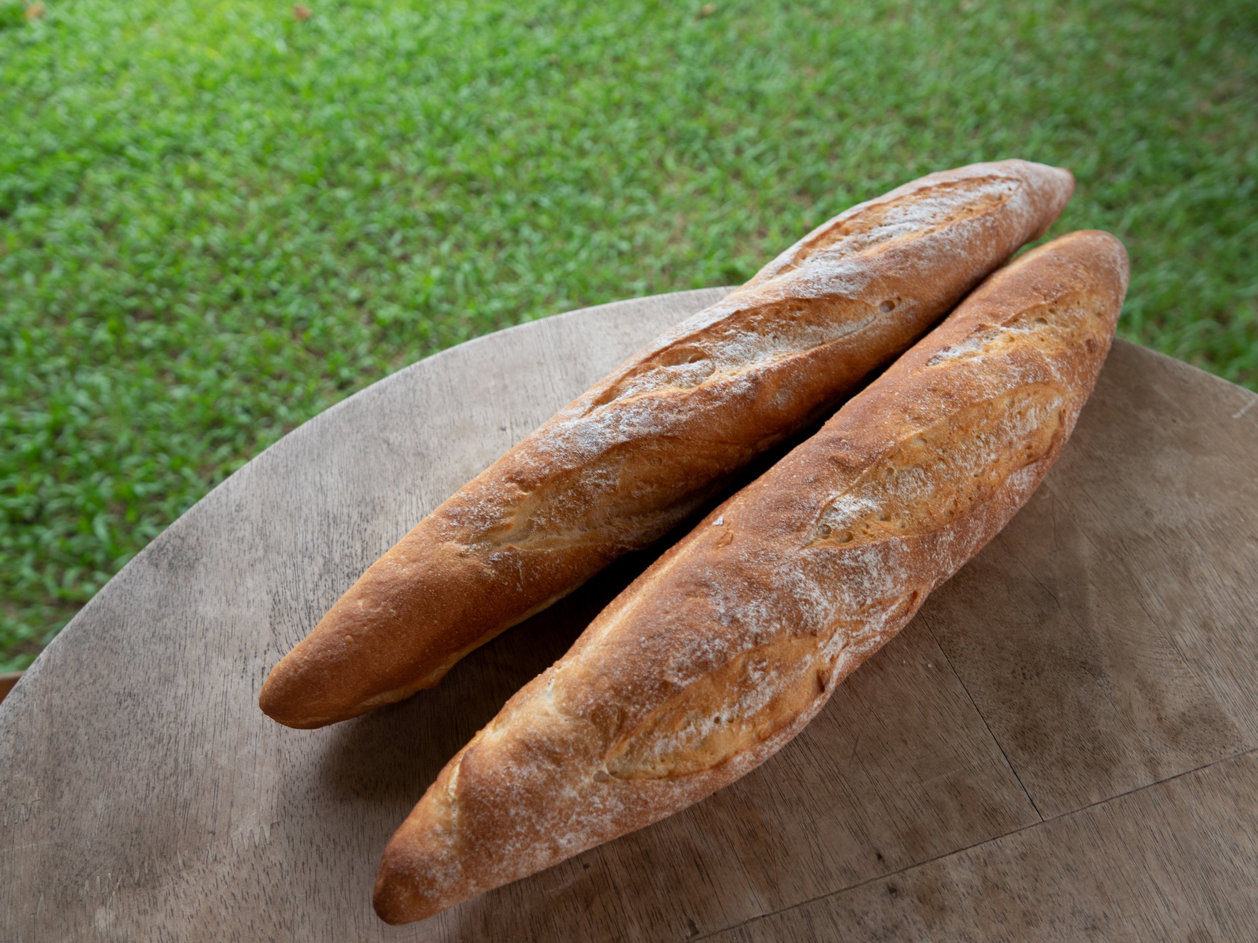 Authentic baguette