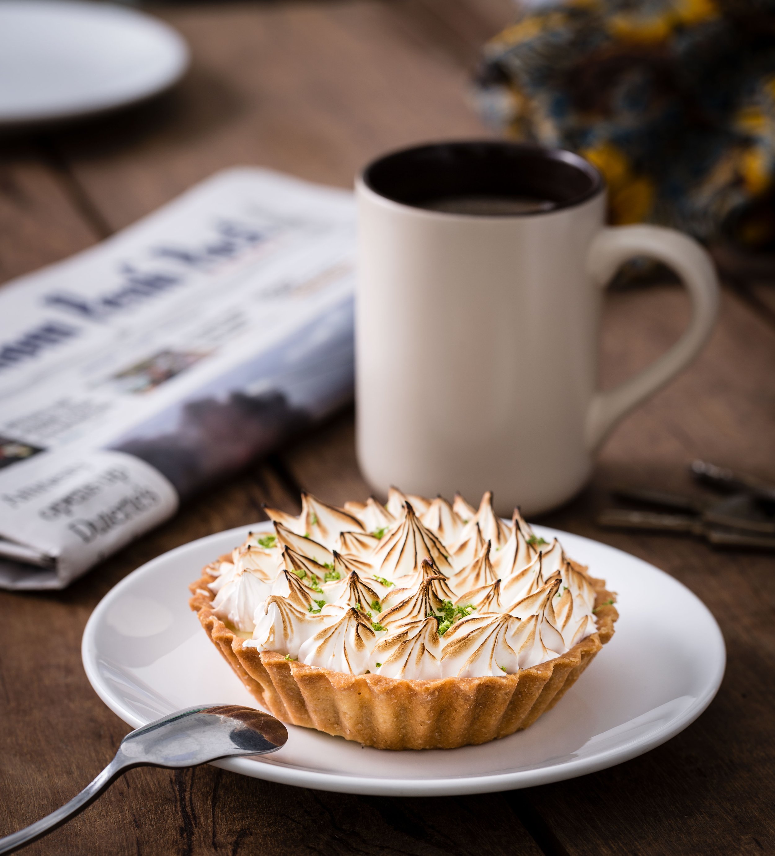 Lime meringue pie